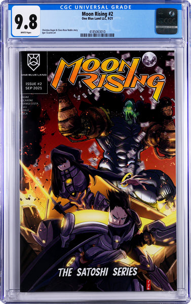 Moon Rising Comic Book: Issue #2 (Limited Edition) CGC 9.8
